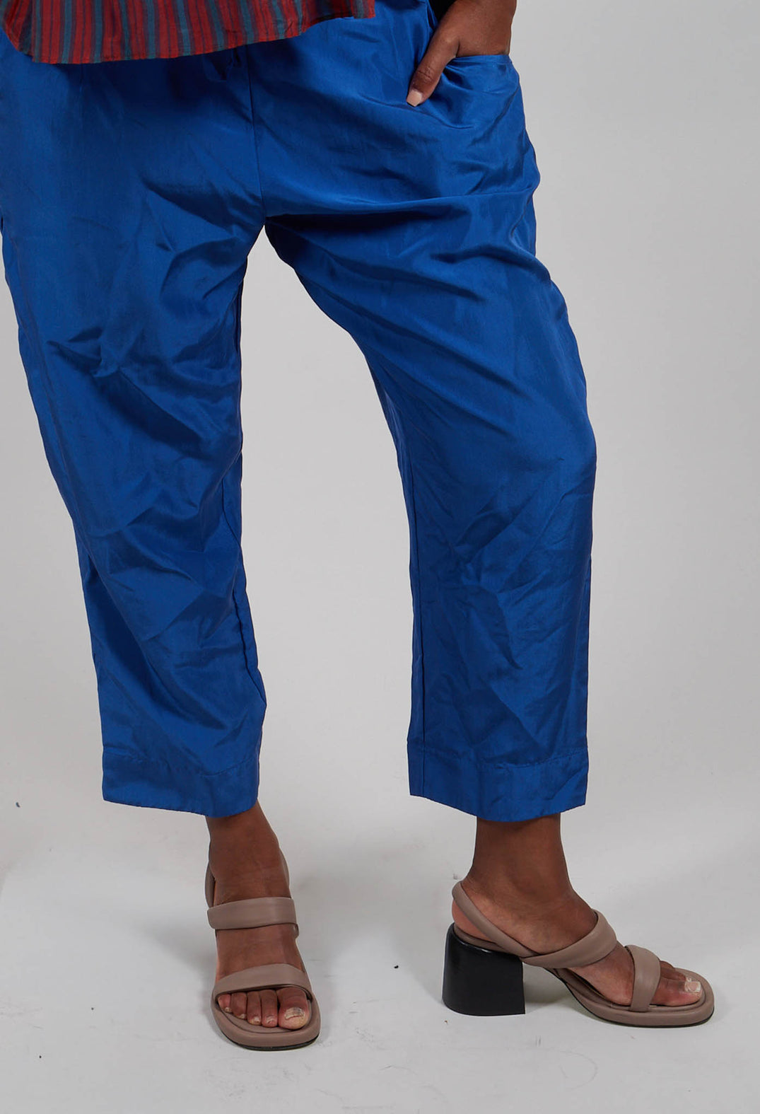 Trousers Still Amparo Blue in Blue