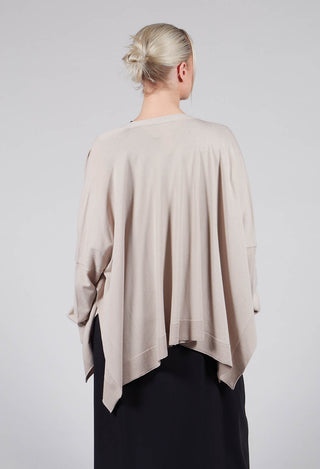 Slouch Cardigan in Mastic