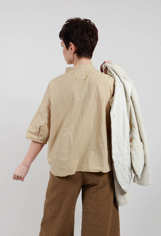 Mandarin Collar Blouse in Juta