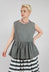 Tunic Blouse in Asfalto