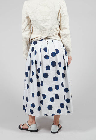 Box Pleated Skirt in Print