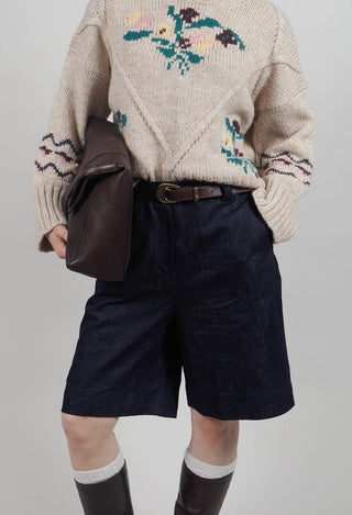 Bermuda Shorts in Denim