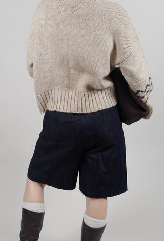 Bermuda Shorts in Denim
