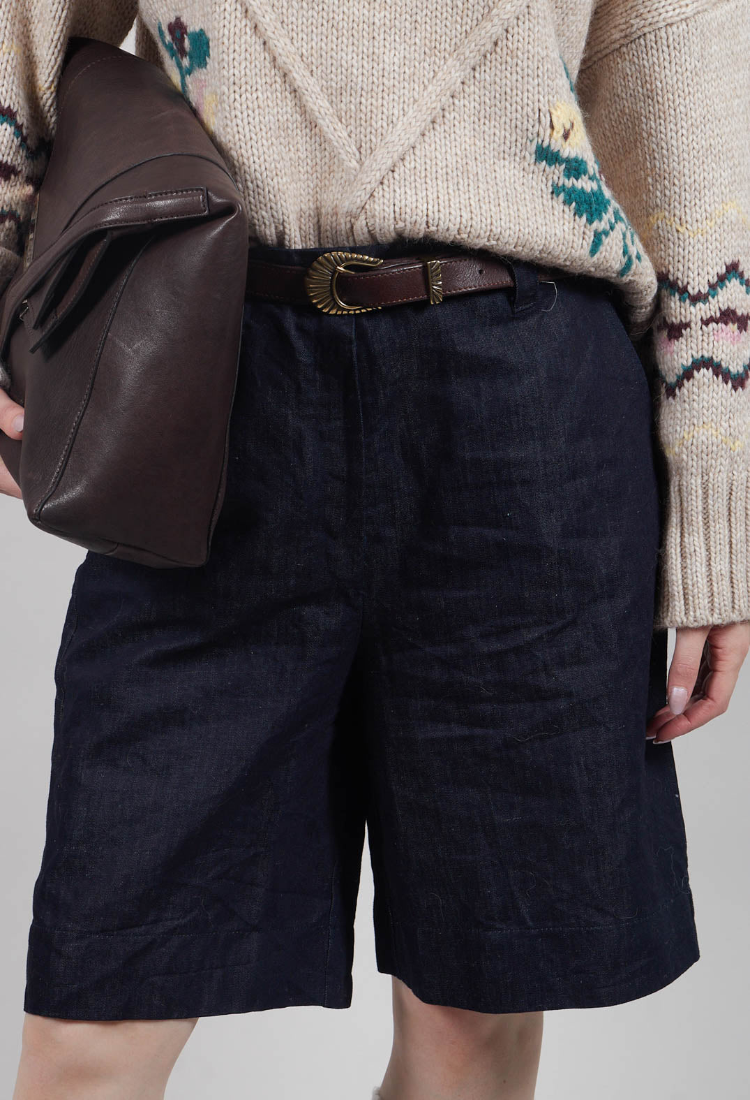 Bermuda Shorts in Denim