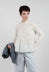 Bracelet Sleeve Blouse in Chalk