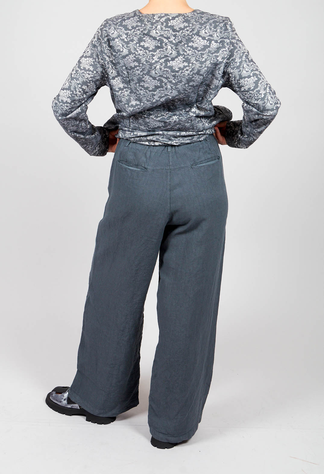 Puebla Trousers in Zinc