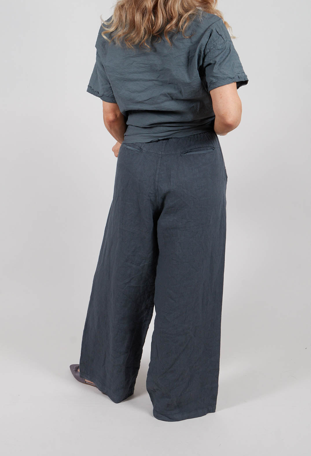 Puebla Trousers in Zinc