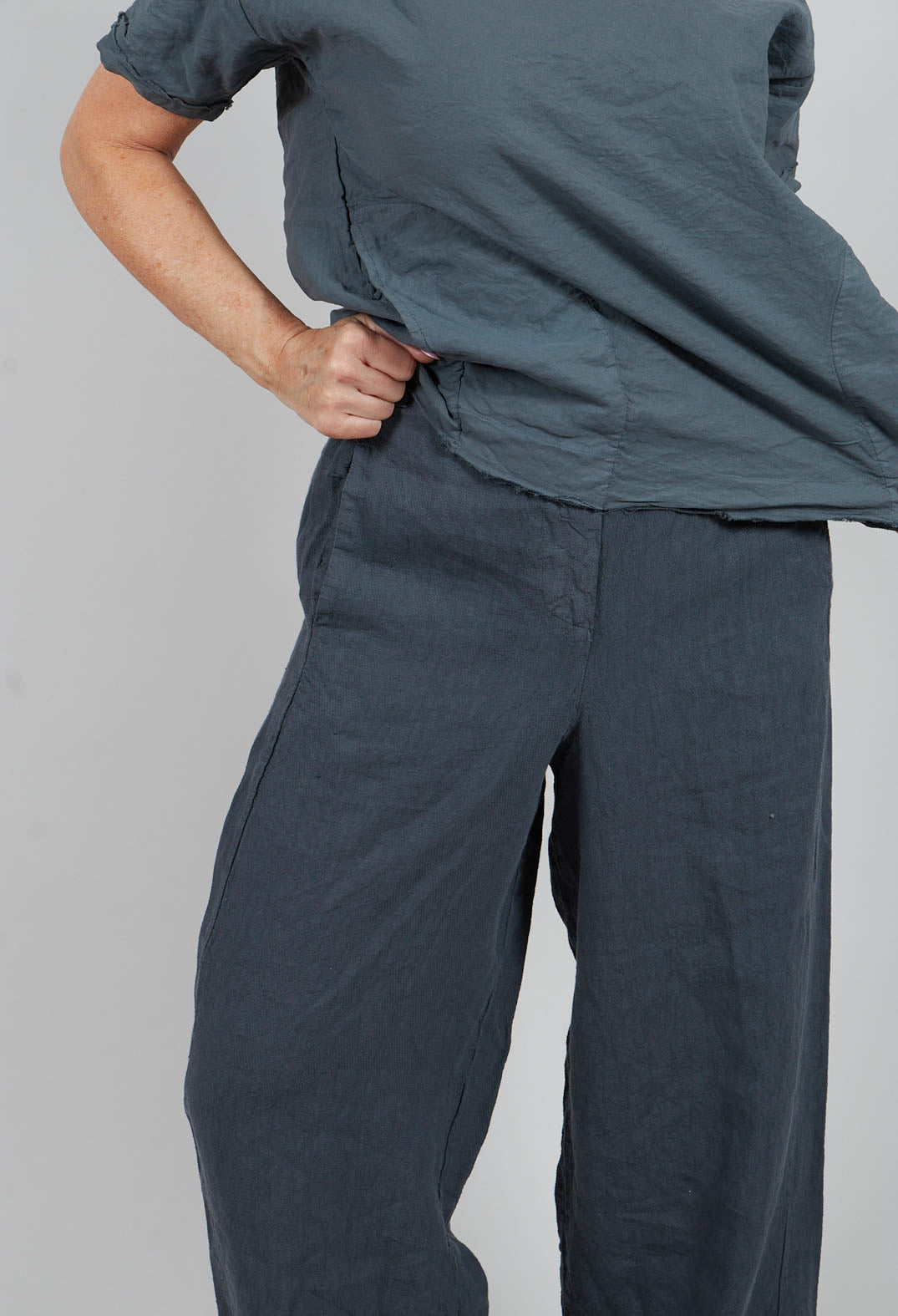 Puebla Trousers in Zinc