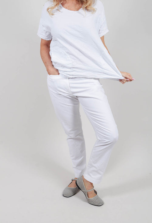 Paquita Trousers in White