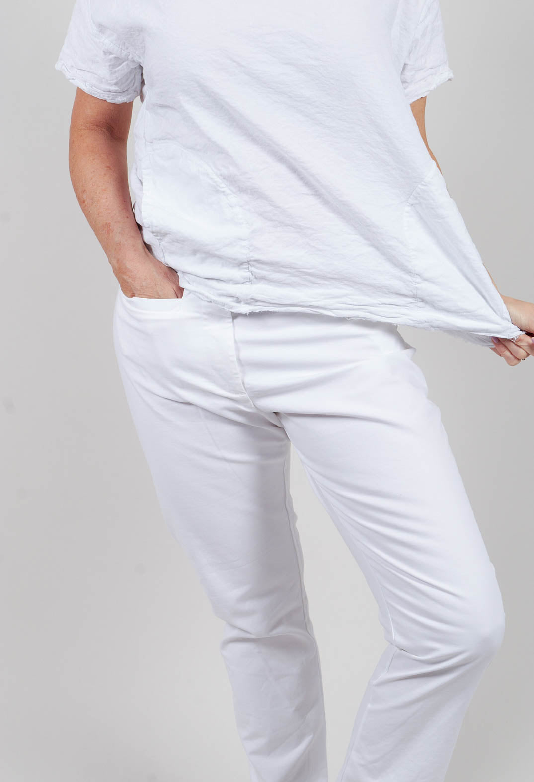 Paquita Trousers in White