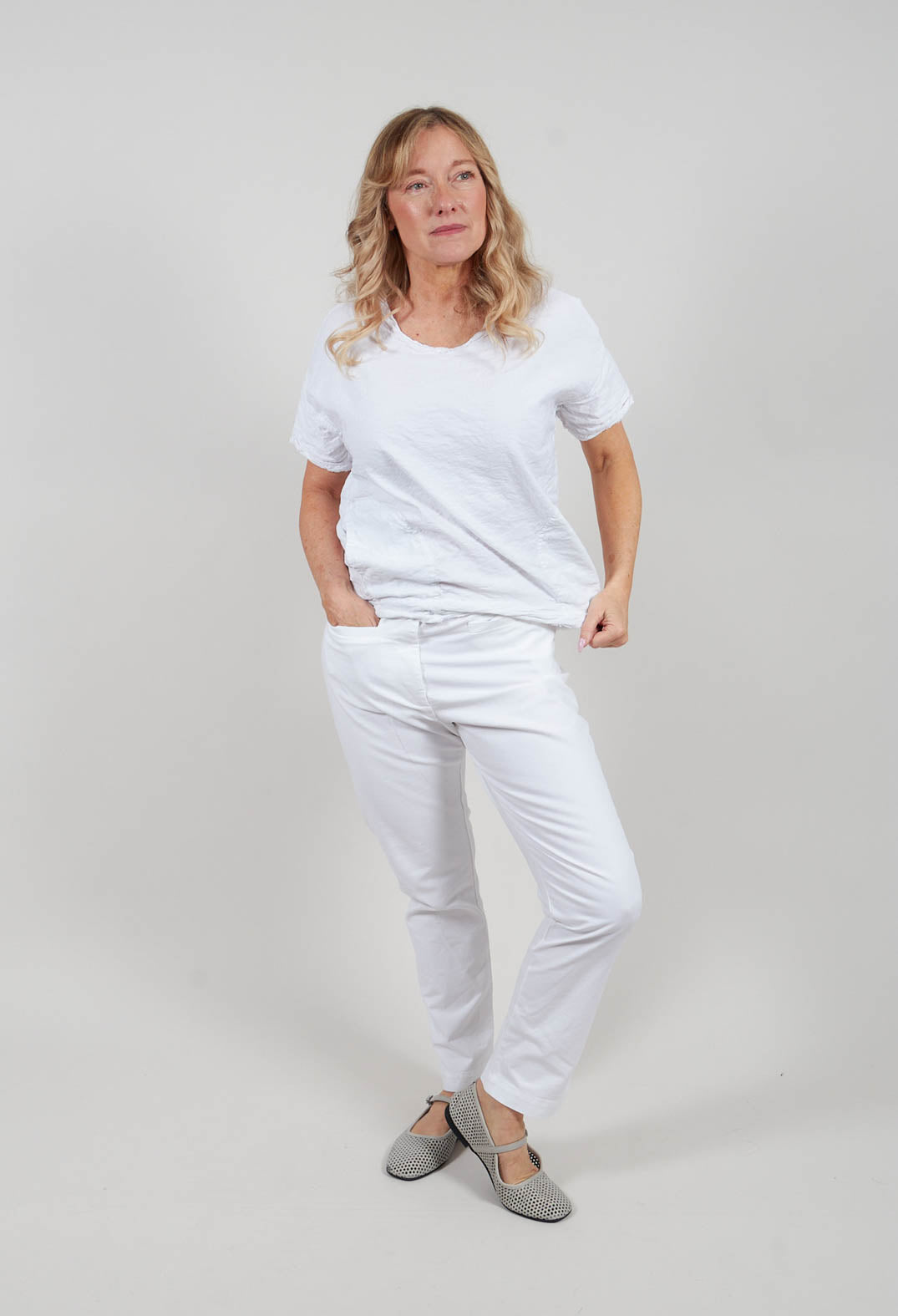 Paquita Trousers in White
