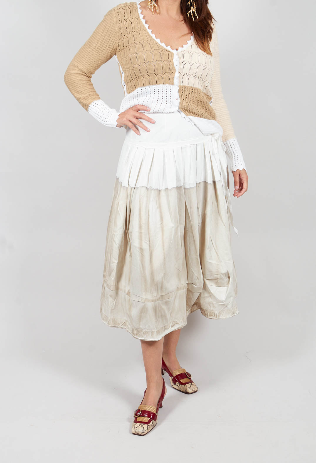 Jealousy Skirt in Beige