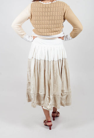Jealousy Skirt in Beige