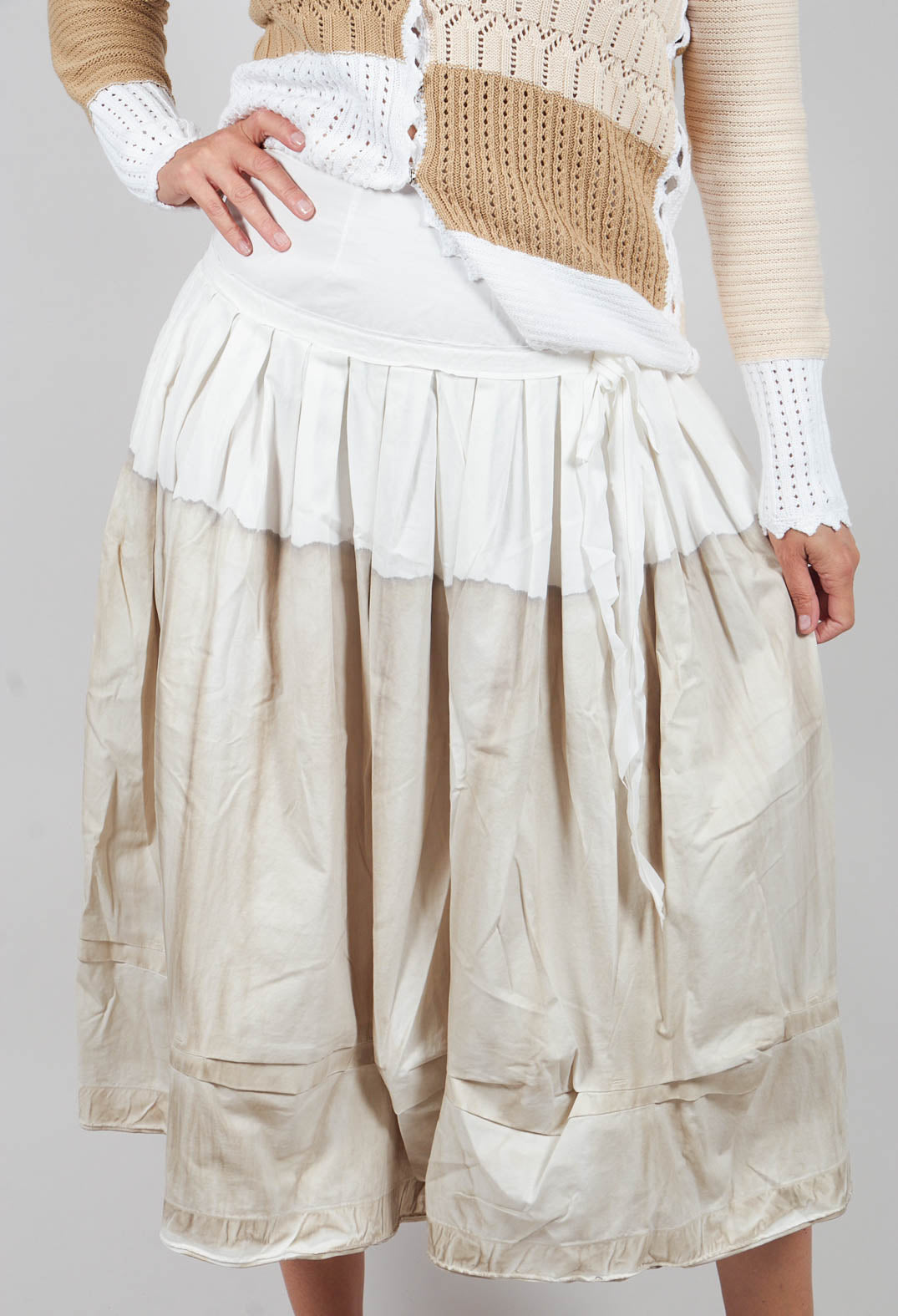 Jealousy Skirt in Beige