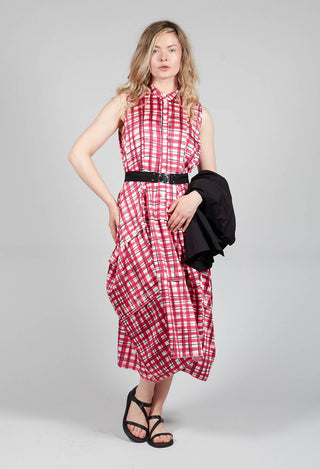 Premiere Dress in Pink Check