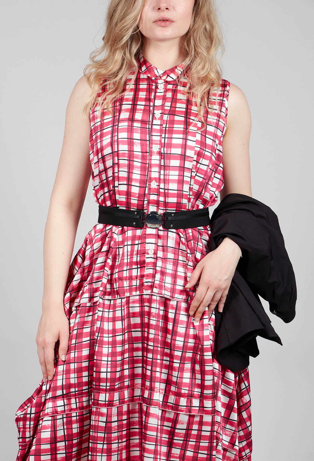 Premiere Dress in Pink Check