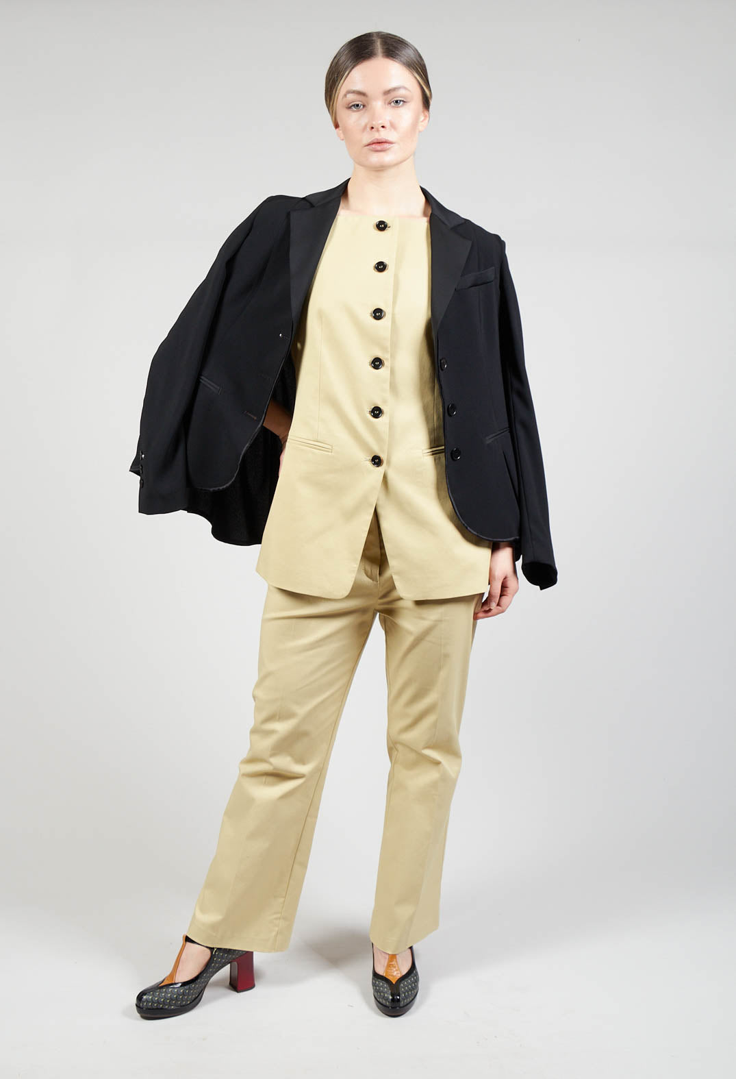 Trumpet Trousers in Pear Sorbet