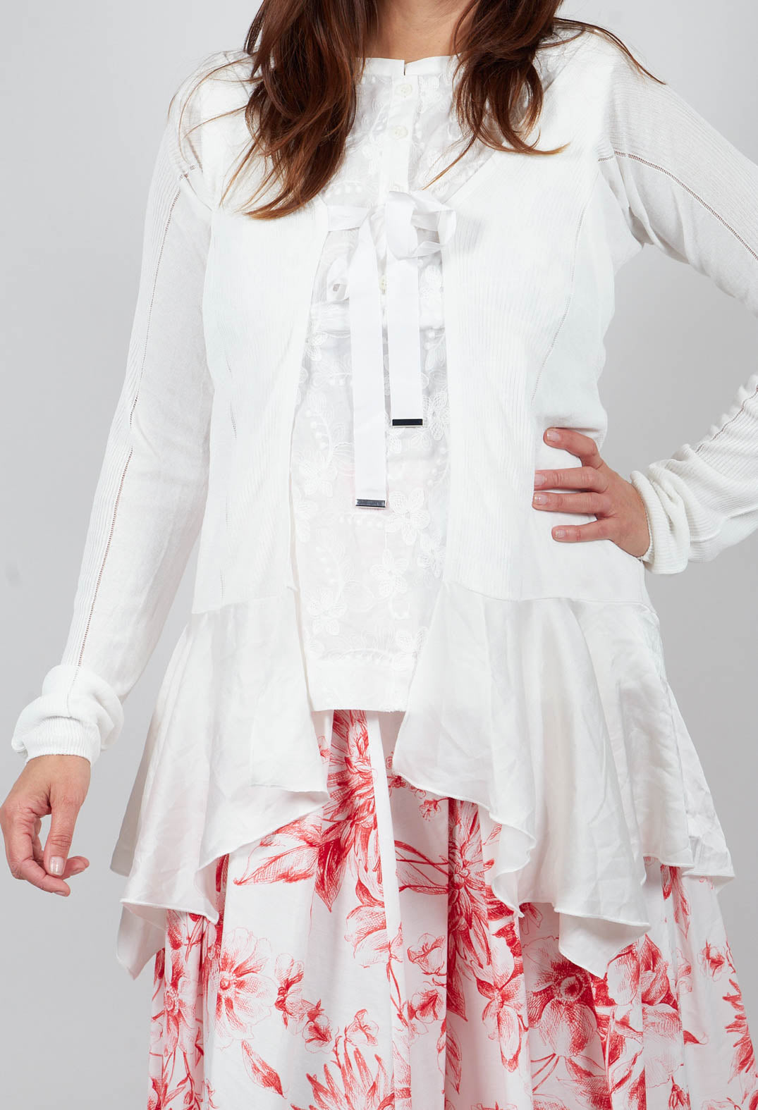 Sensational Cardigan in White