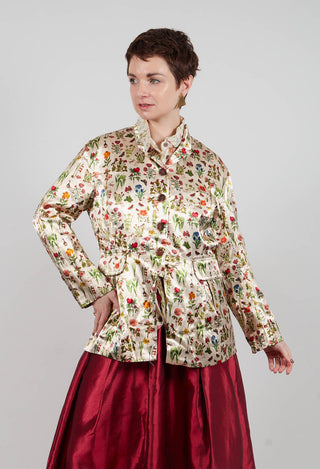 Padded Jacket in Petite Fleurs
