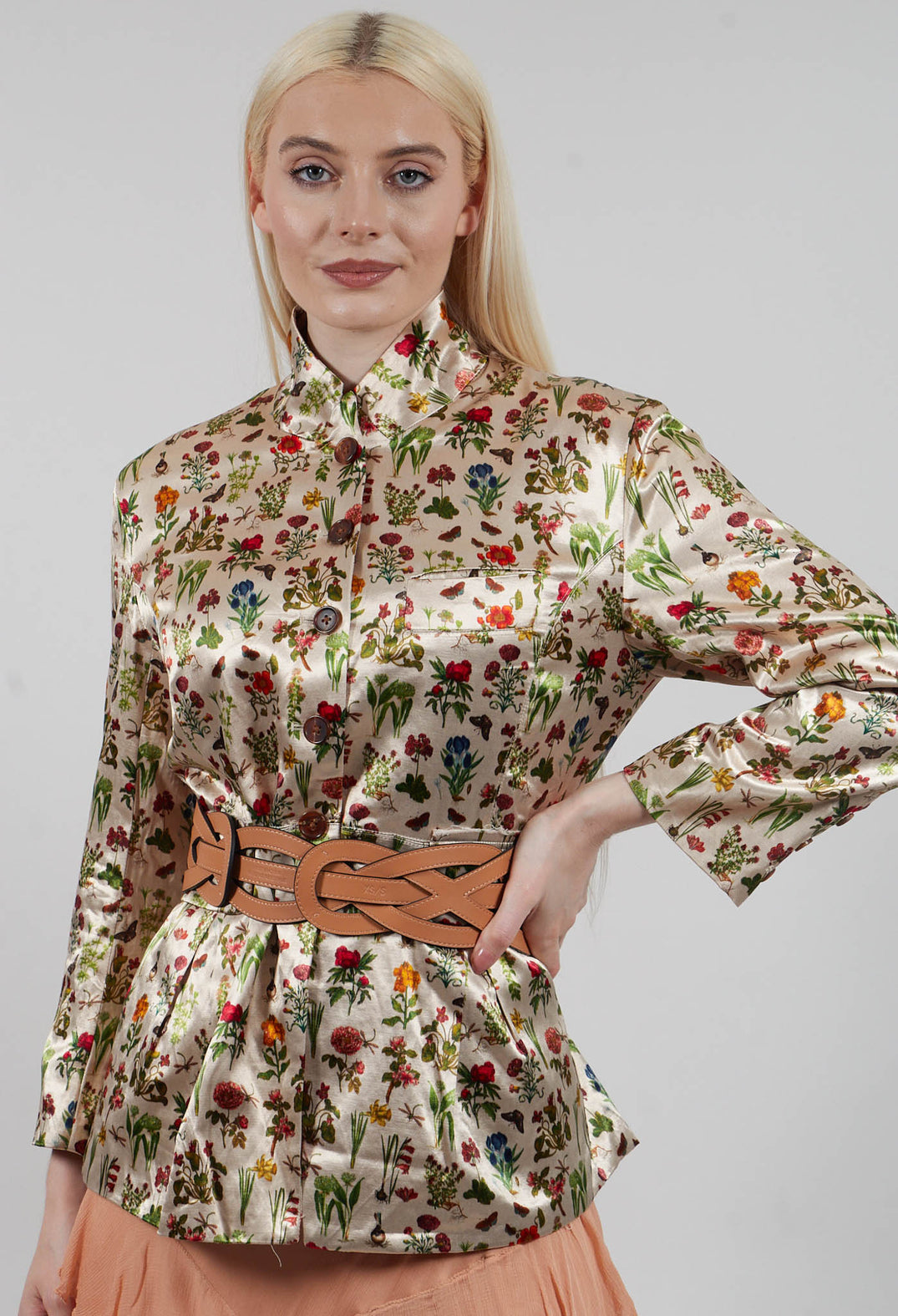 Padded Jacket in Petite Fleurs