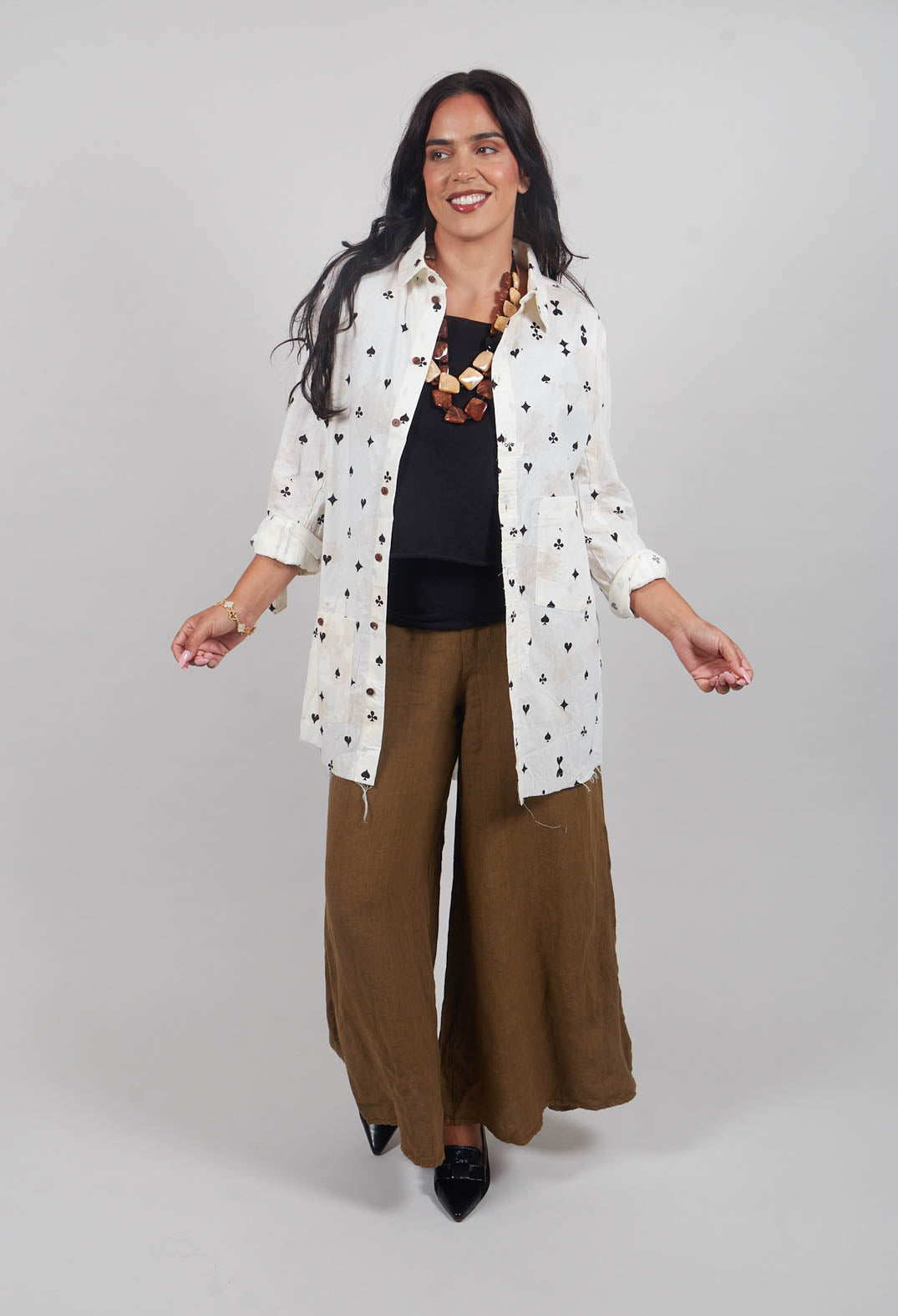 Maki Pants in Kaki