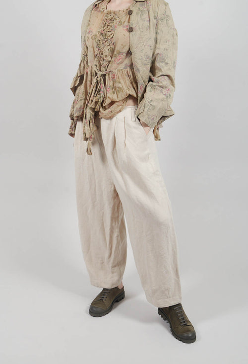 Botvi Trousers in Bone White