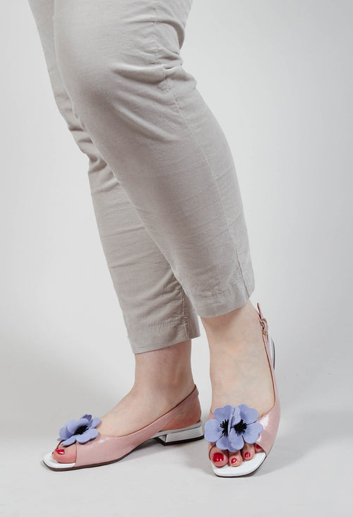 Tayda Slingback Shoe in Pink