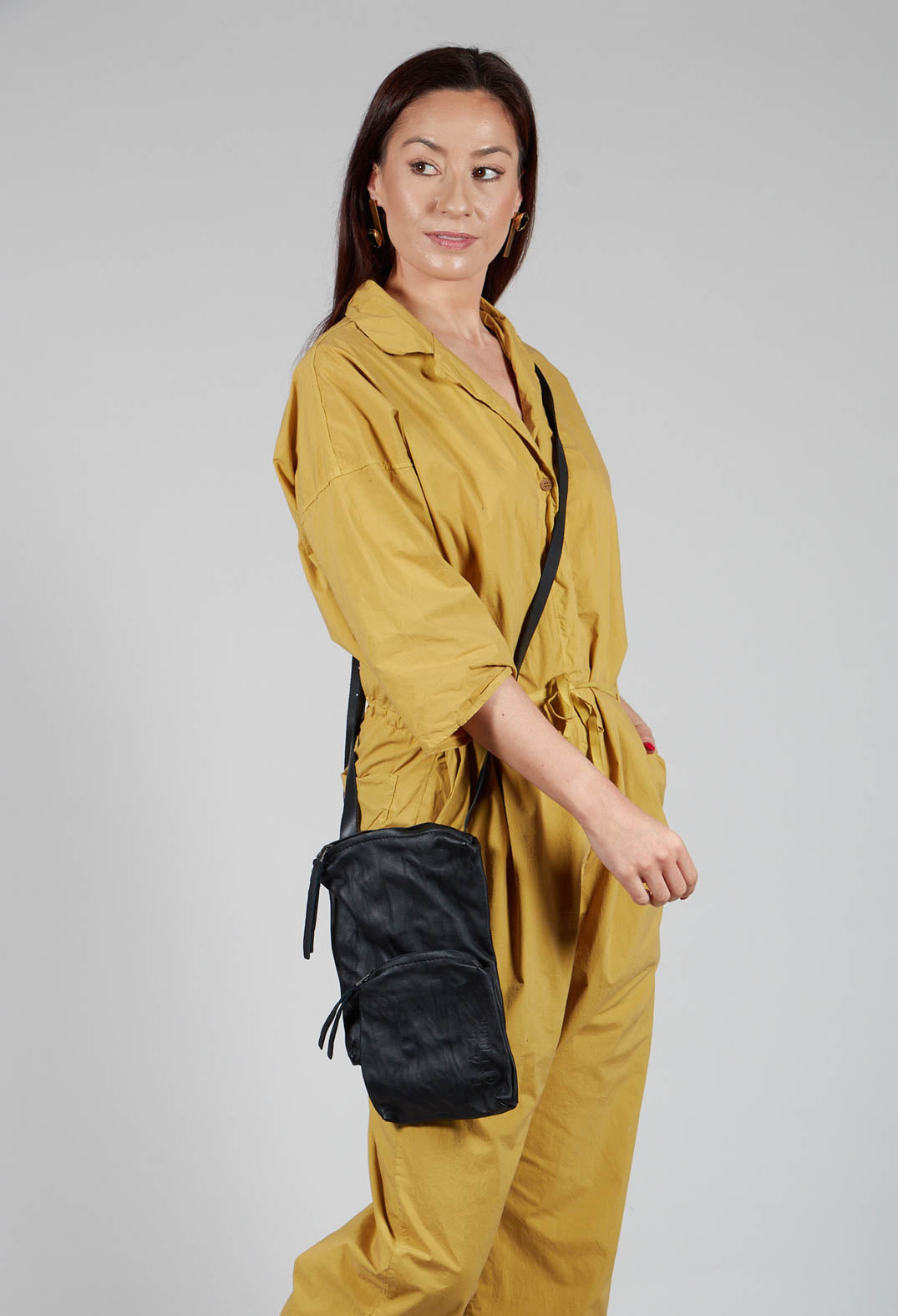 Collar Jumpsuit TS in Sun Yellow