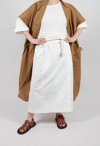Wrap Skirt CC in Milk
