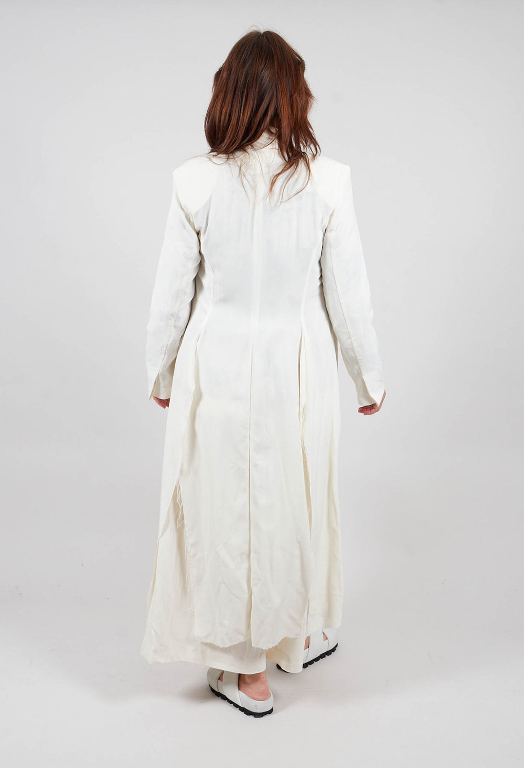 Overcoat in White