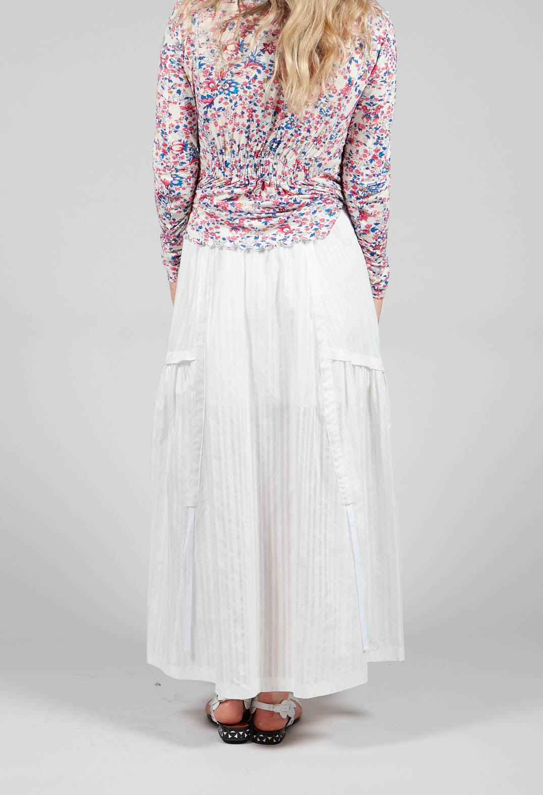 Long Skirt in White