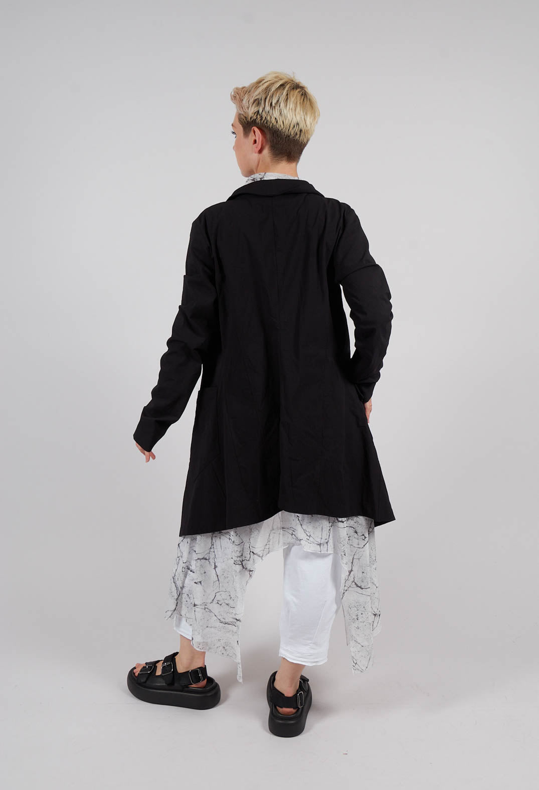 Pal Offner Penguin Coat in Black | Olivia May