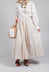 Creased Poplin Skirt in Dune