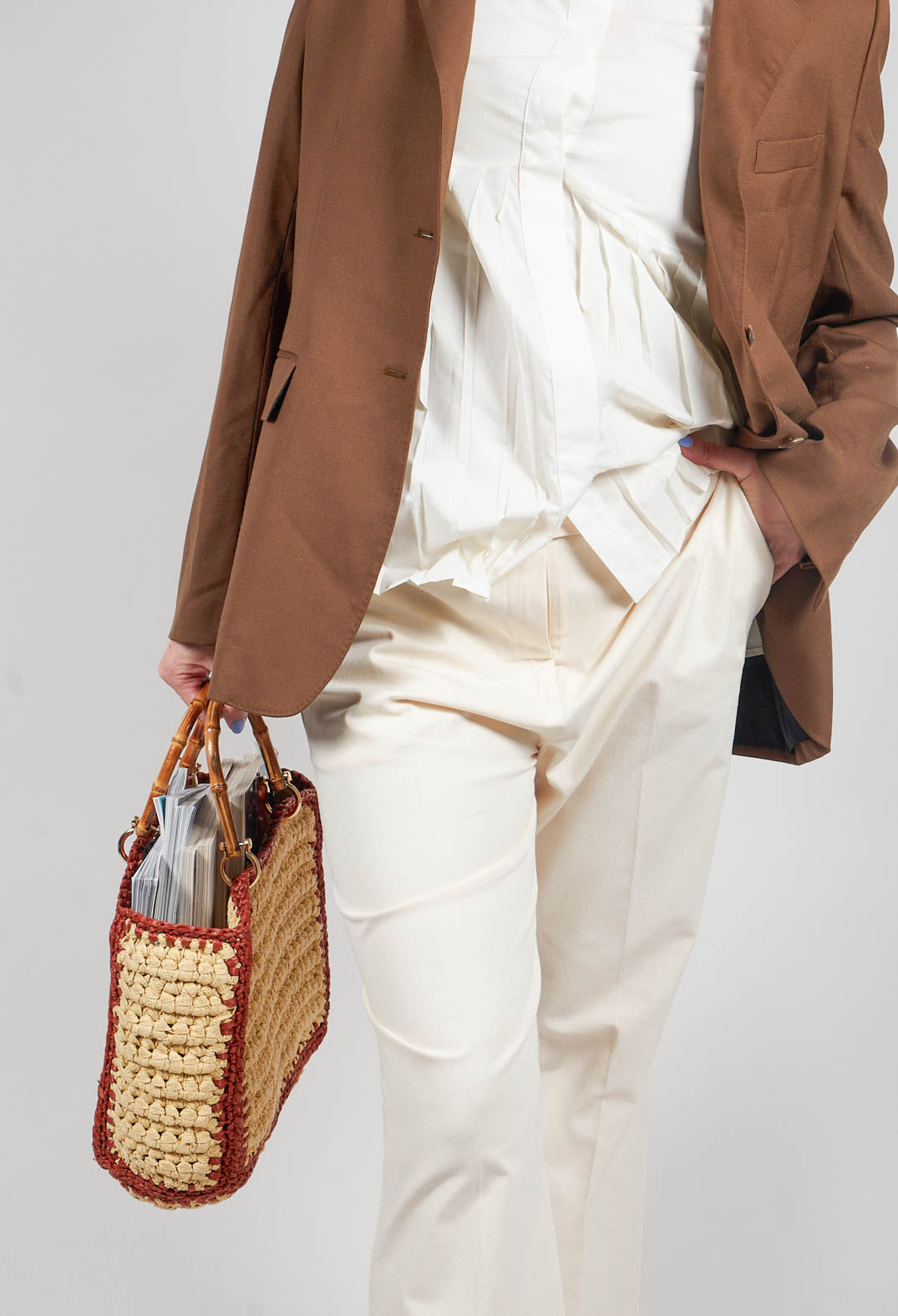 Trumpet Trousers in Pop Corn