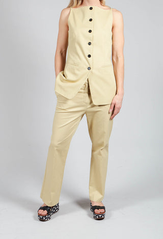 Trumpet Trousers in Pear Sorbet