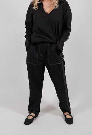 Geo Trouser In Black