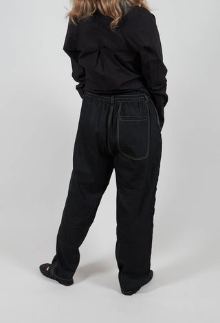 Geo Trouser In Black