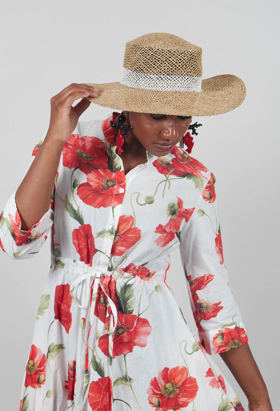Jafar Hat In Natural Rattan
