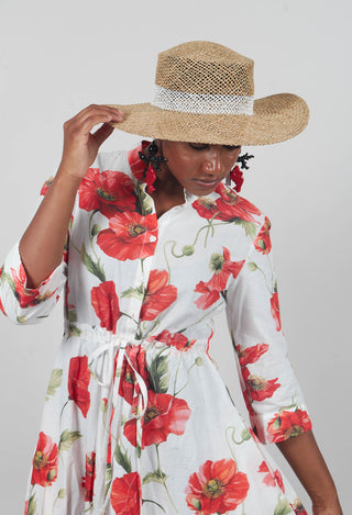 Jafar Hat In Natural Rattan