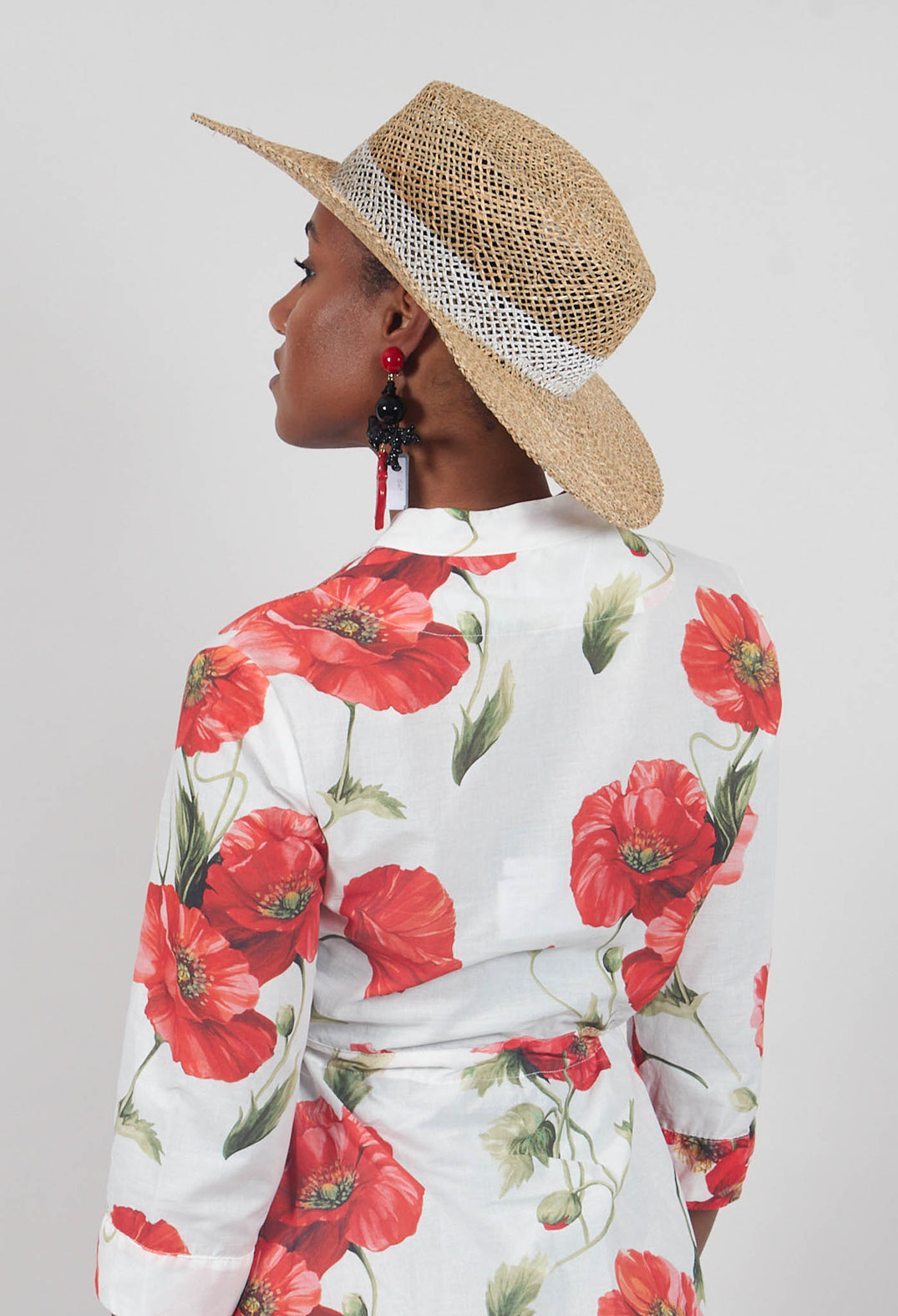Jafar Hat In Natural Rattan