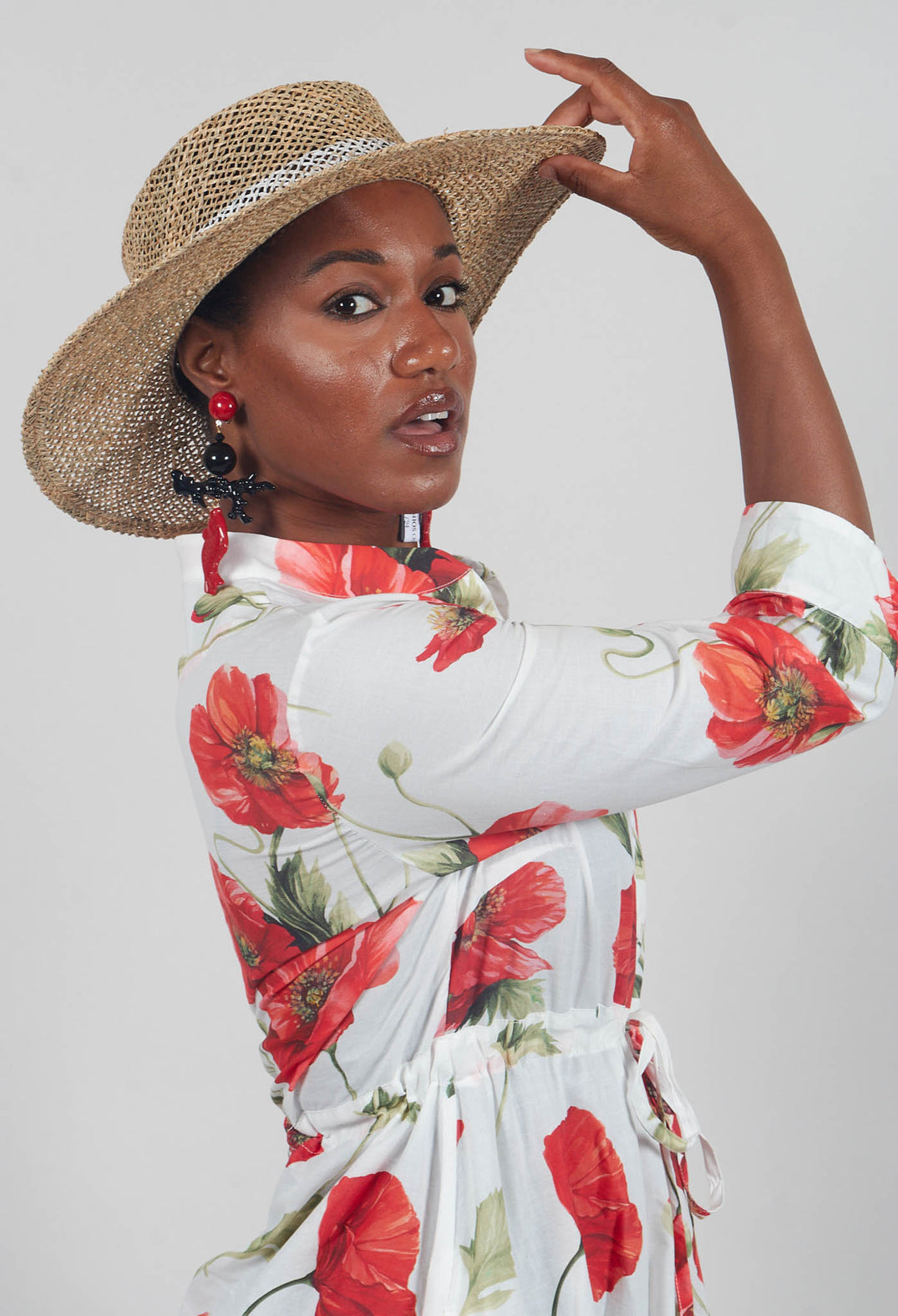 Jafar Hat In Natural Rattan