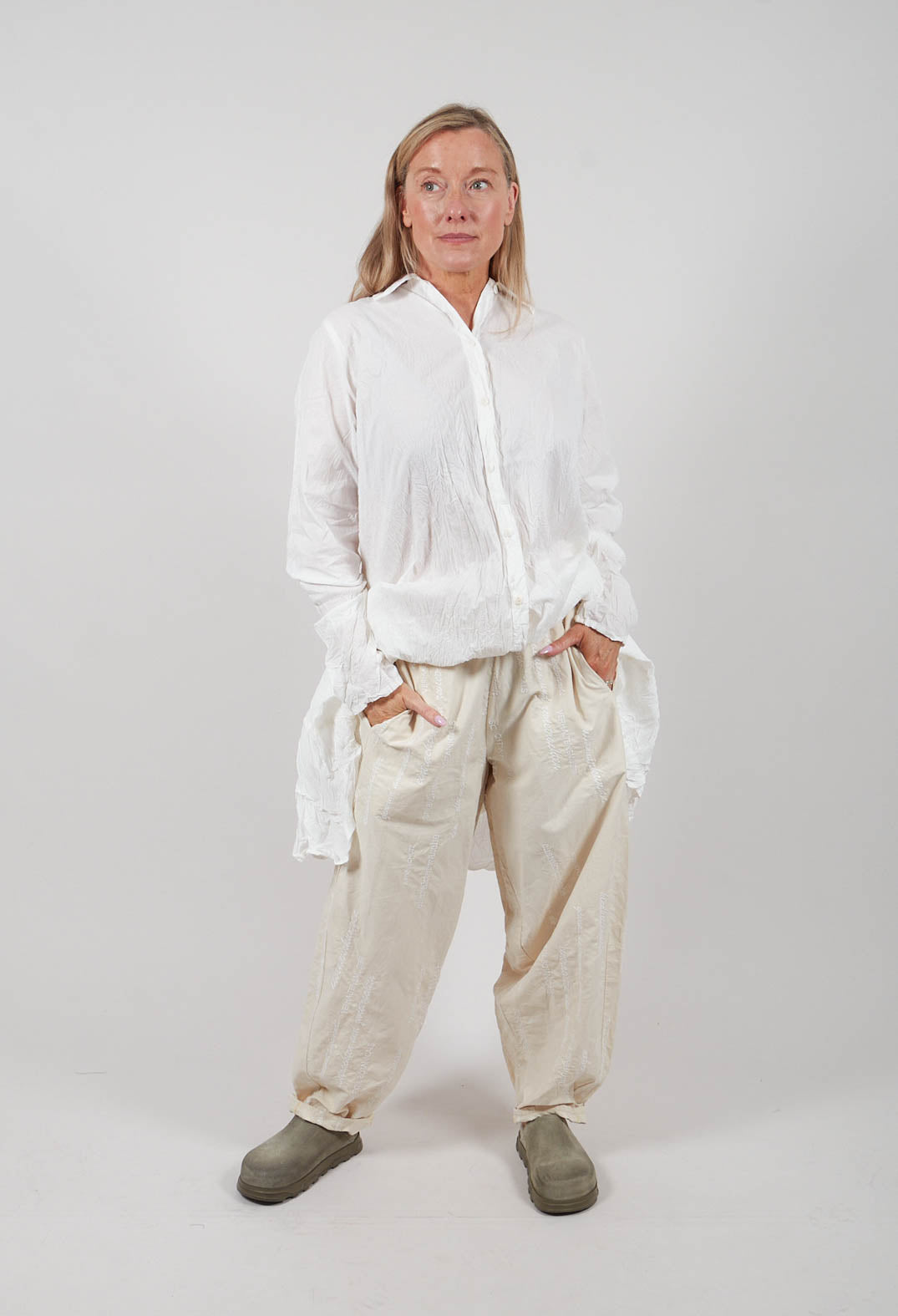 Comeclother Trousers in Stroh