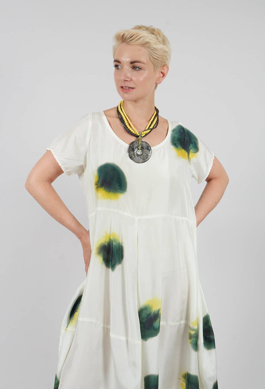Hirtentag Dress in Kohl