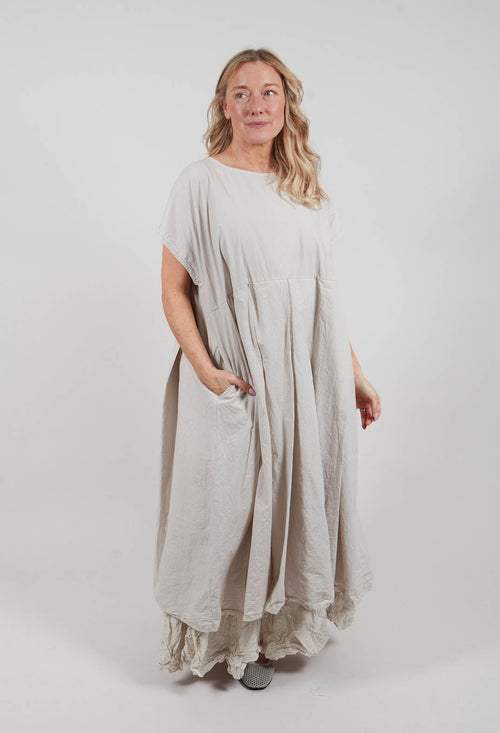 Faltenlove Dress in Pilz