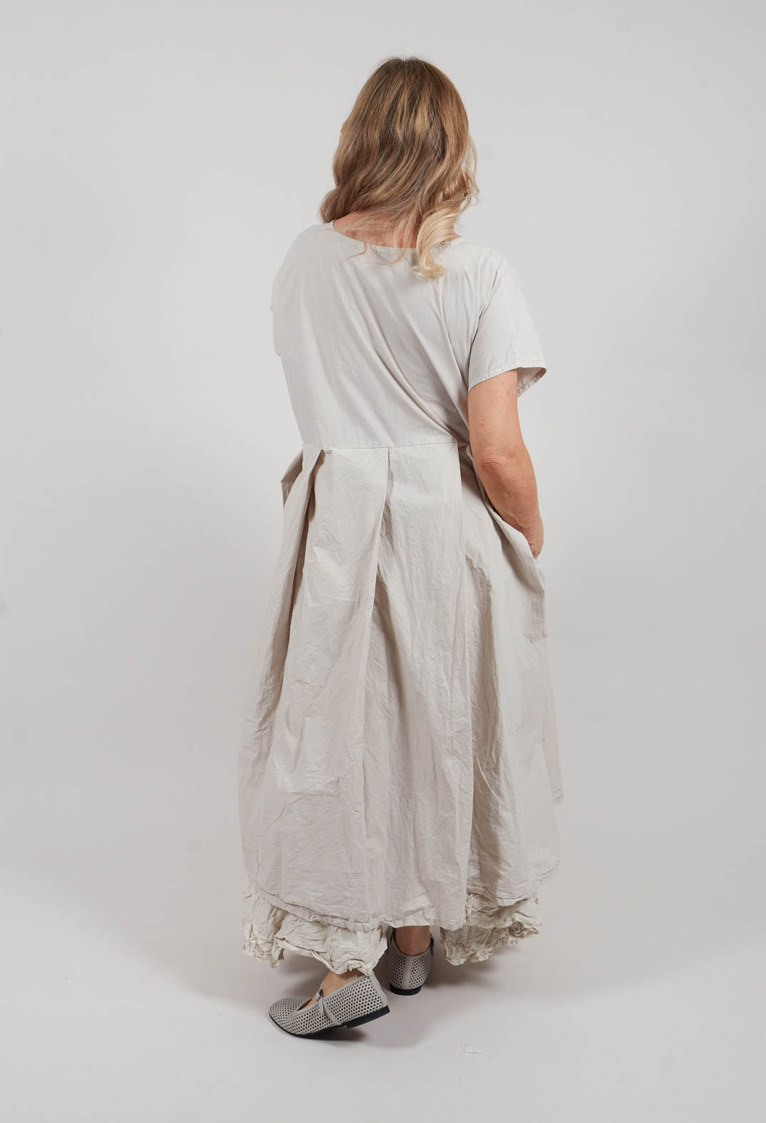 Faltenlove Dress in Pilz