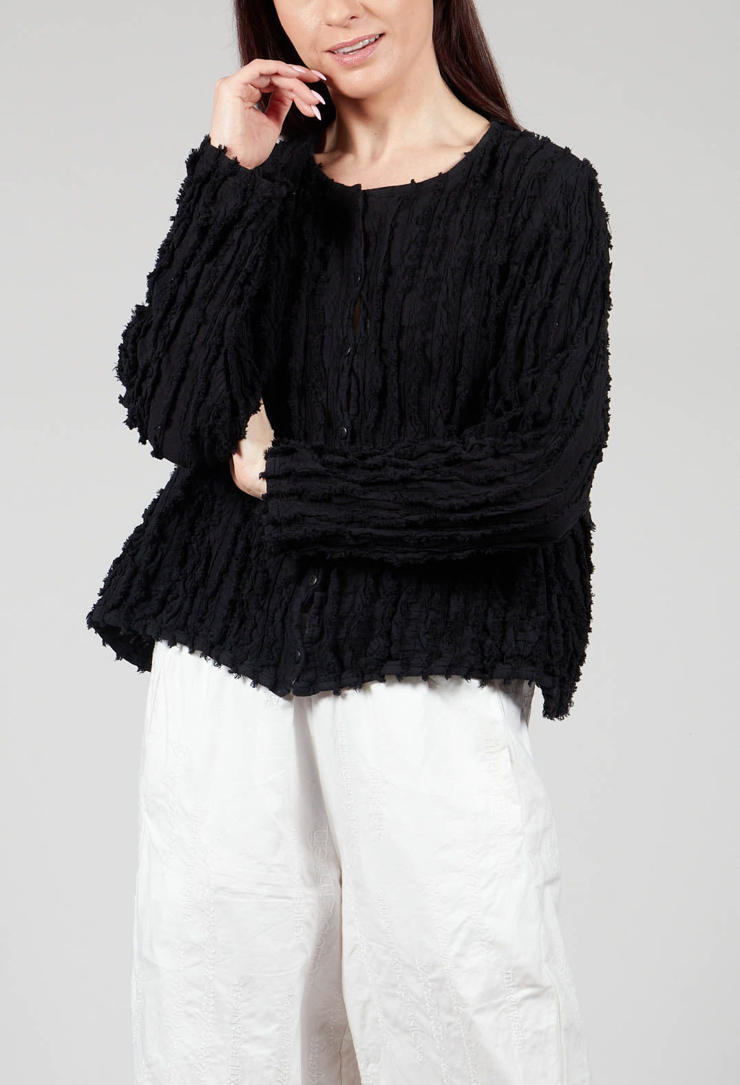 Vierzickt Jacket in Kaviar
