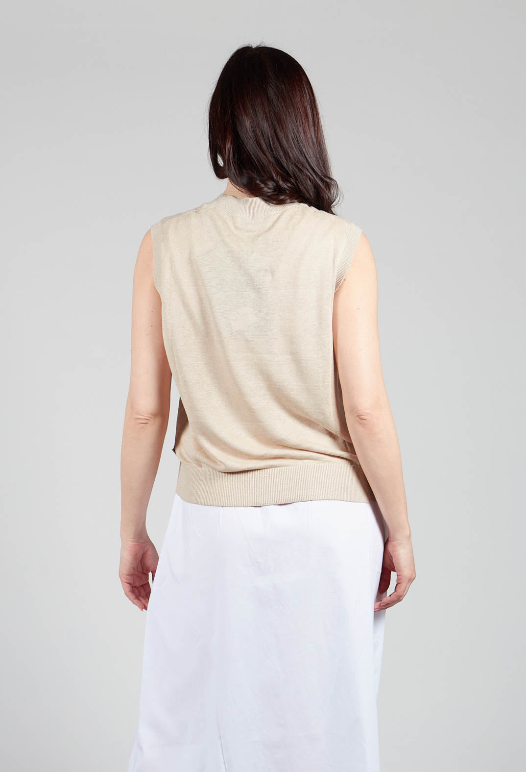 Meliaalf Knit in White Sand