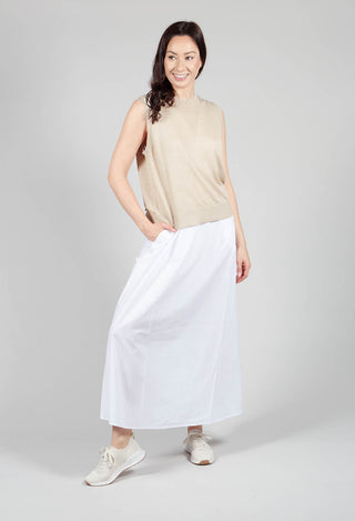 Meliaalf Knit in White Sand
