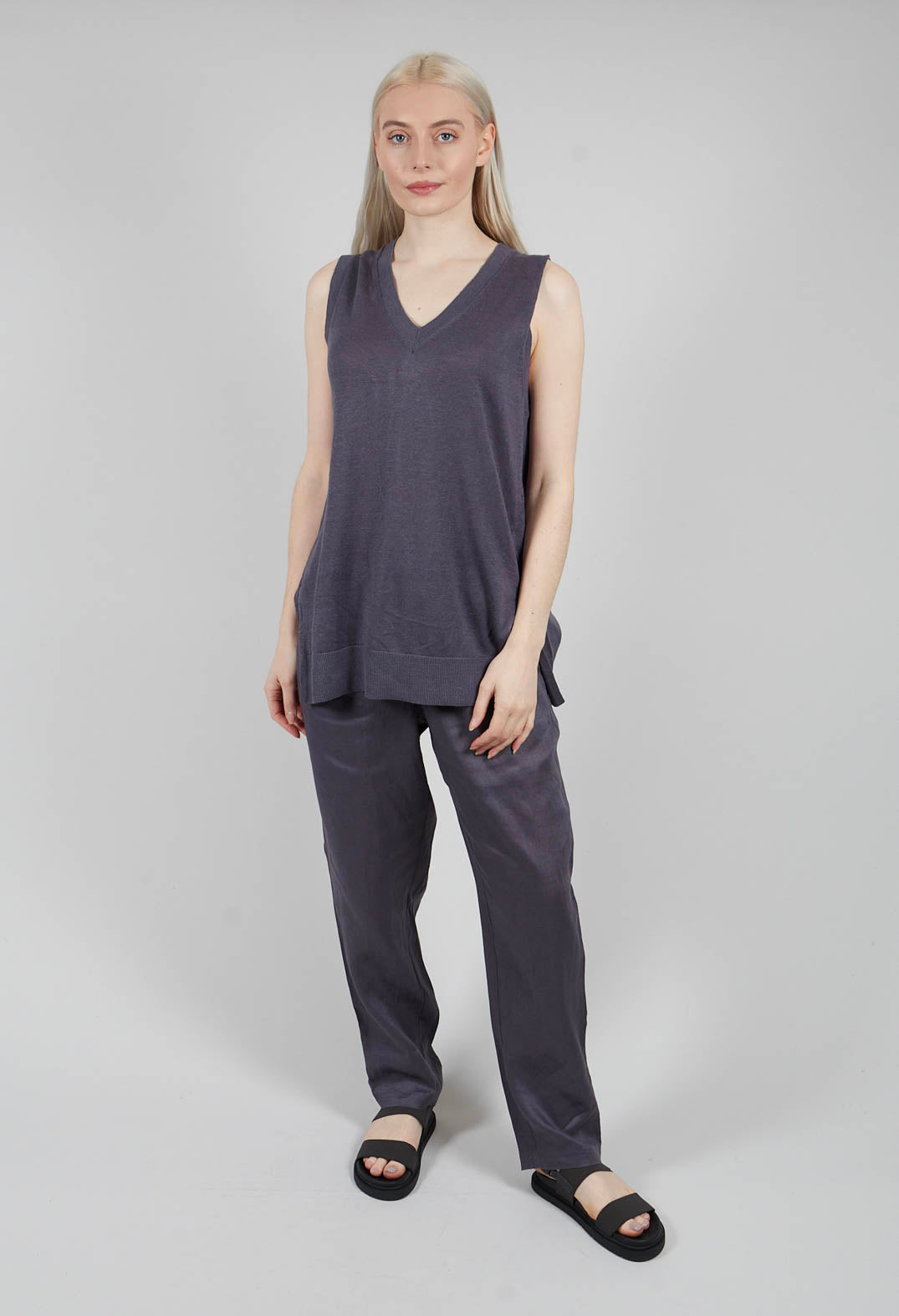 Tomilloalf Knit in Grey Blue