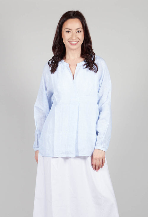 Laialf Stripes Shirt in Light Blue